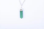 Green Aventurine Single Point Pendant - AEORA ROCKS INDIA - Healing Crystals superstore