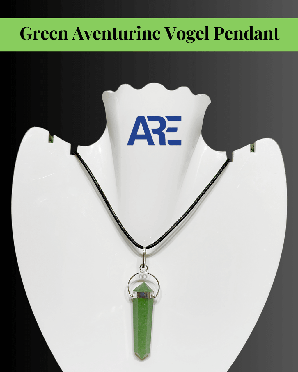 Green Aventurine Vogel Pendant - AEORA ROCKS INDIA - Healing Crystals superstore