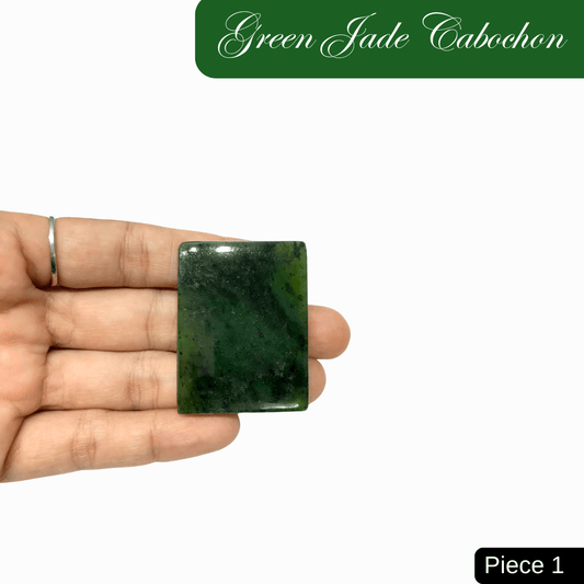 Green Jade Cabochons - AEORA ROCKS INDIA - Healing Crystals superstore