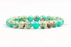 Green Magnesite Bead Bracelet in India - Aeora Rocks - AEORA ROCKS INDIA - Healing Crystals superstore