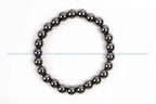 Hematite Bead Bracelet 8mm in India - Aeora Rocks