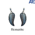 Hematite Wing Pendant - AEORA ROCKS INDIA - Healing Crystals superstore