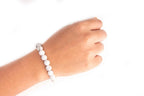 Howelite Bead Bracelet 8mm in India - Aeora Rocks