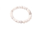 Howelite Bead Bracelet 8mm in India - Aeora Rocks - AEORA ROCKS INDIA - Healing Crystals superstore