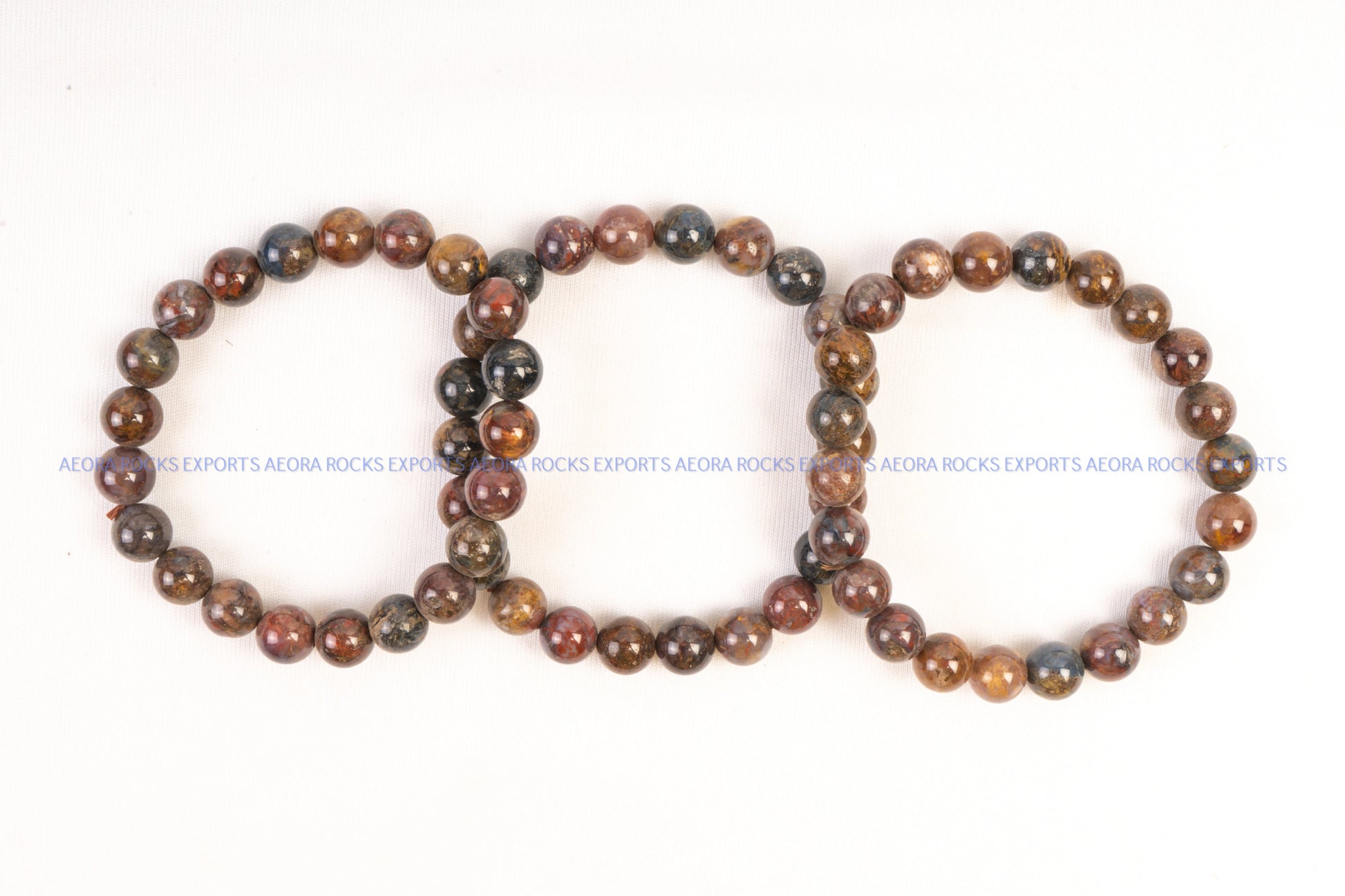 Indian Agate Bead Bracelet in India - Aeora Rocks - AEORA ROCKS INDIA - Healing Crystals superstore