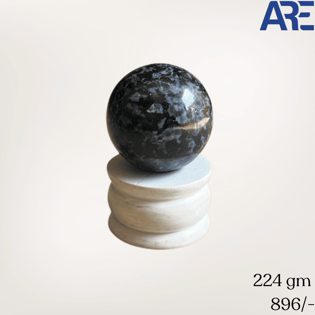 Indigo Gabbro Sphere - AEORA ROCKS INDIA - Healing Crystals superstore