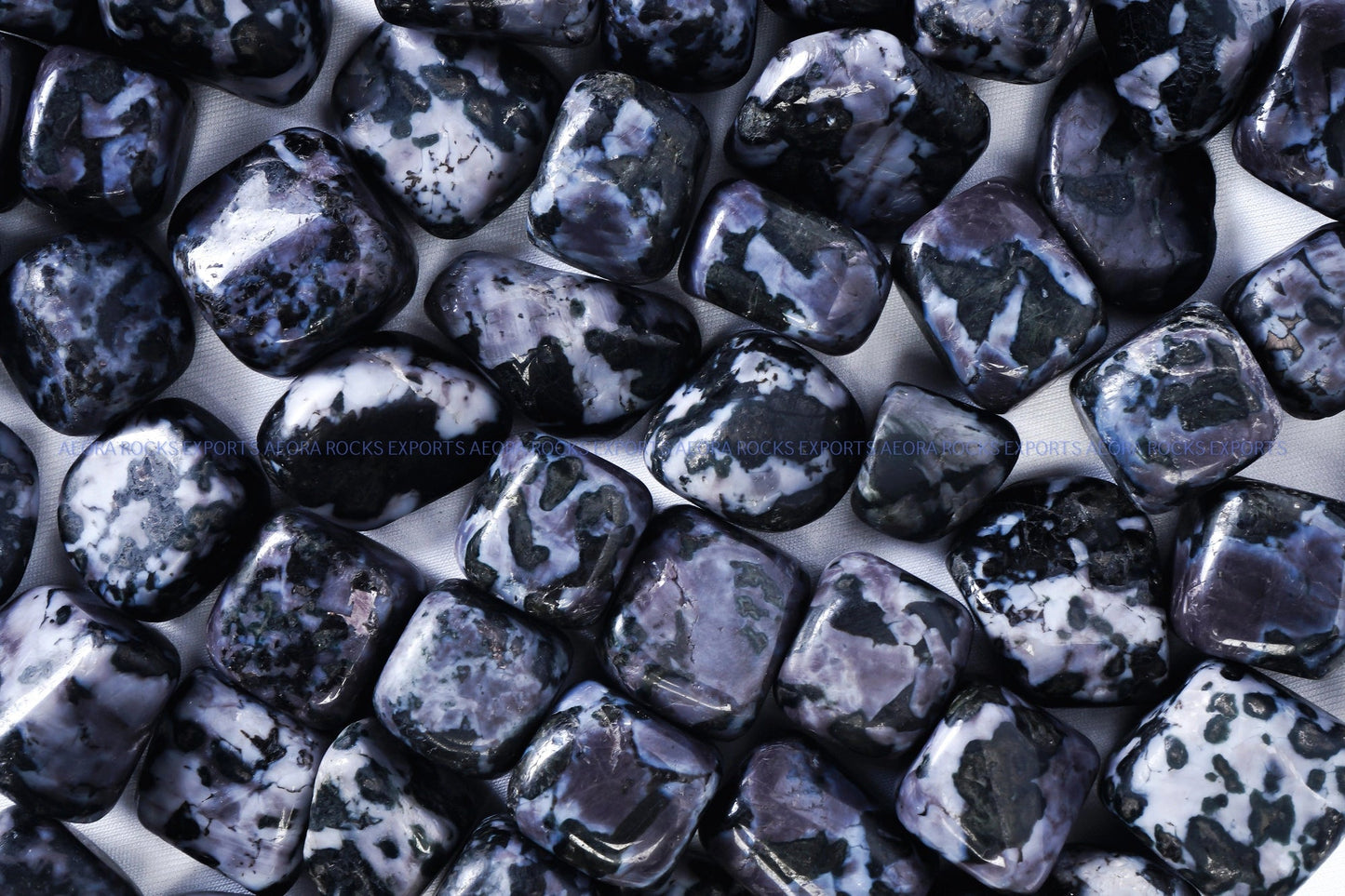 Indigo Gabro Tumbled Stone in India - Aeora Rocks - AEORA ROCKS INDIA - Healing Crystals superstore