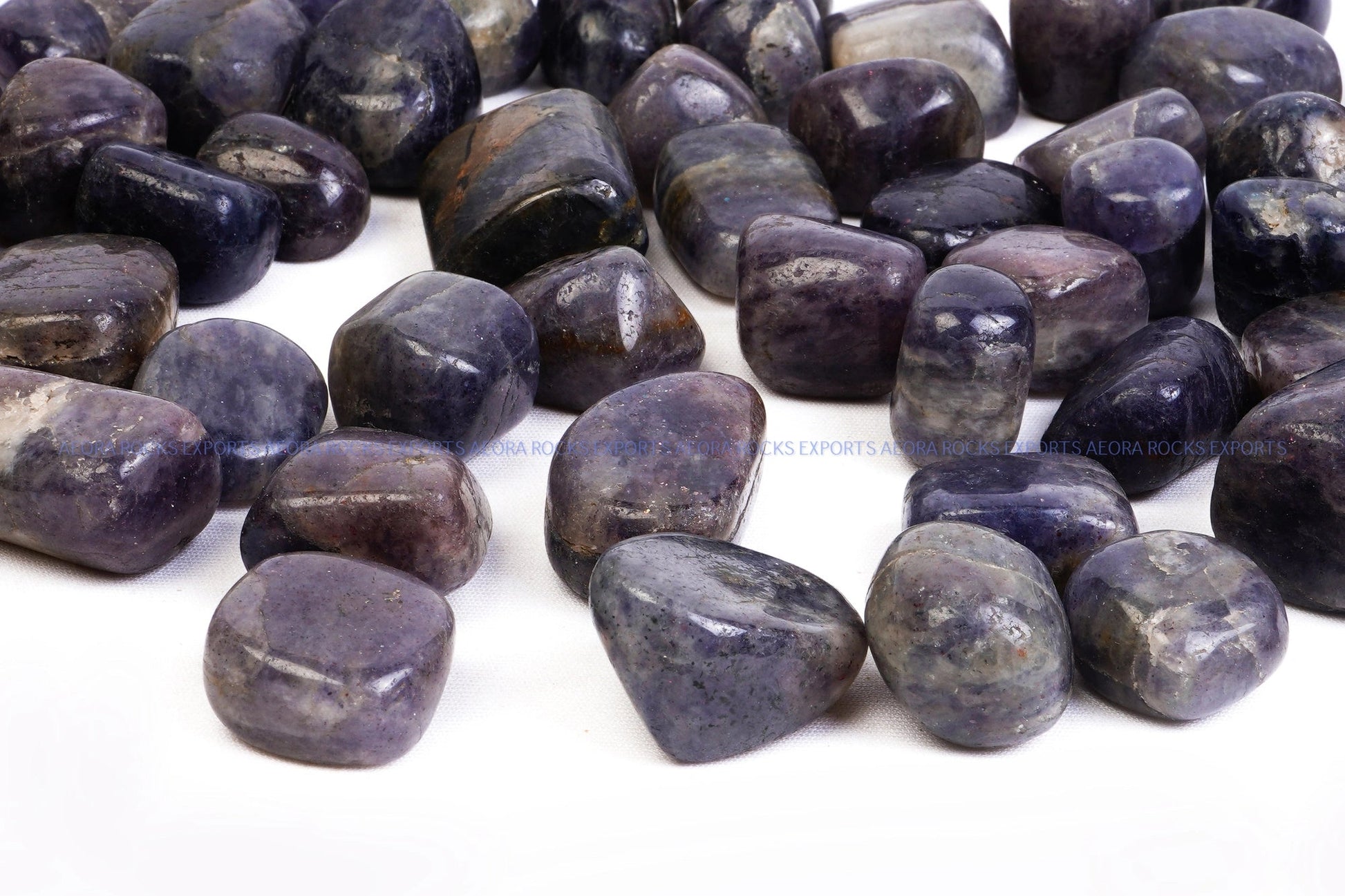 Iolite Tumbled Stone - AEORA ROCKS INDIA - Healing Crystals superstore