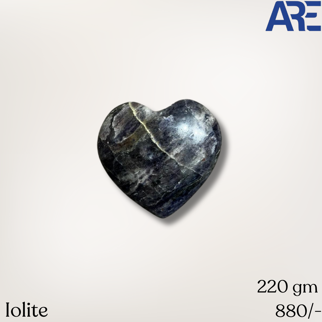 Iolite Heart  