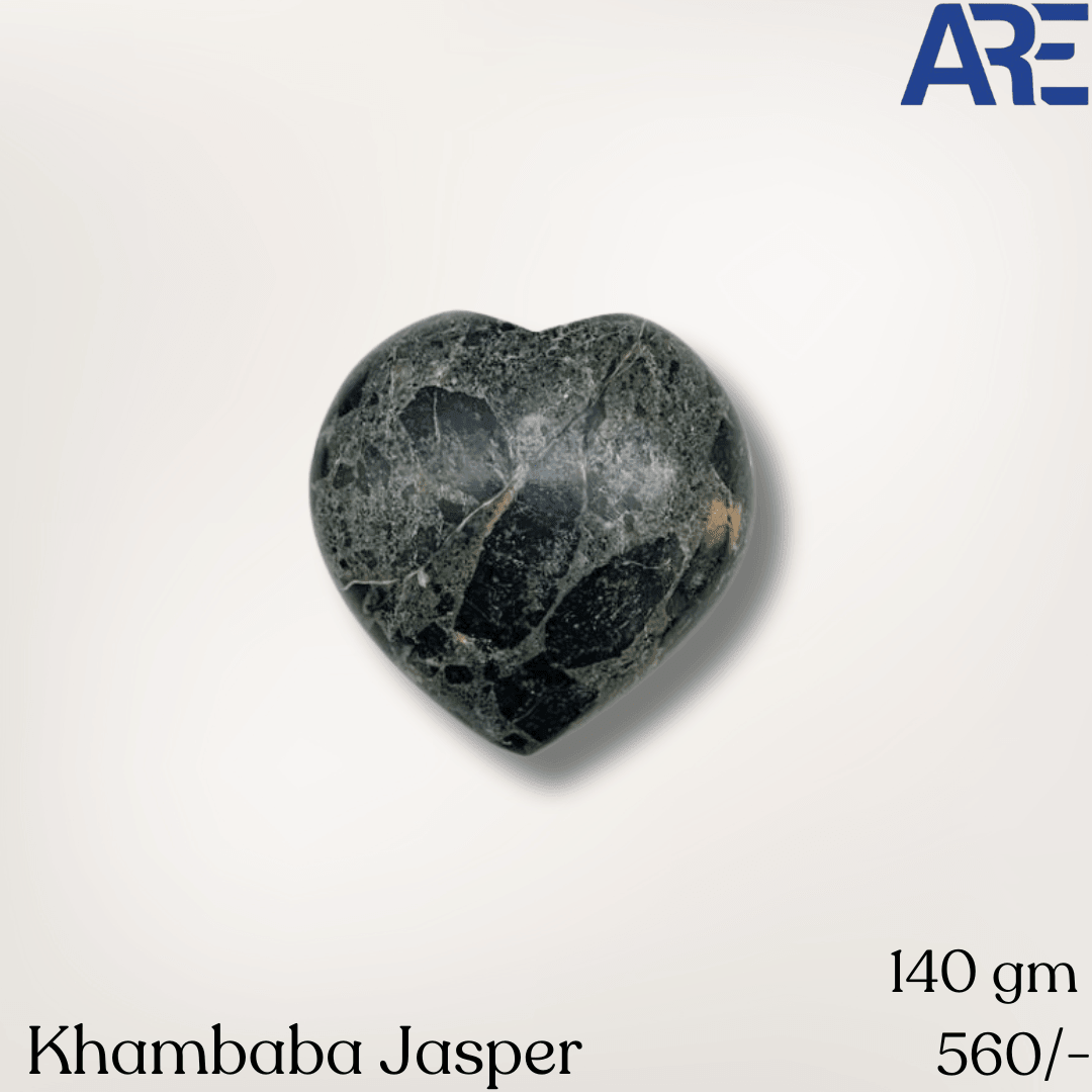Khambaba Jasper Heart - AEORA ROCKS INDIA - Healing Crystals superstore