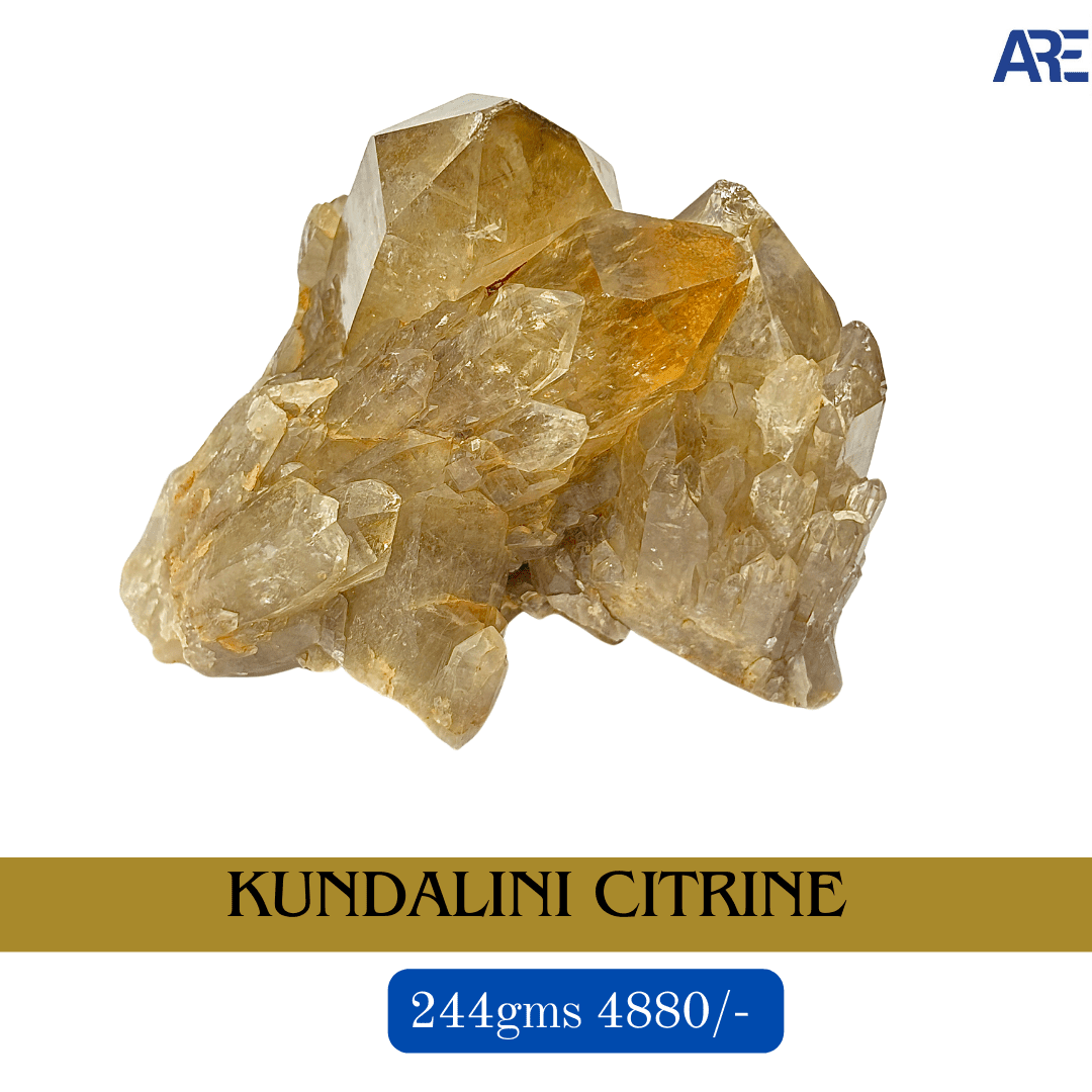 Kundalini Citrine - AEORA ROCKS INDIA - Healing Crystals superstore