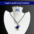 Lapis Lazuli Frog Pendant - AEORA ROCKS INDIA - Healing Crystals superstore
