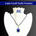 Lapis Lazuli Turtle Pendant - AEORA ROCKS INDIA - Healing Crystals superstore