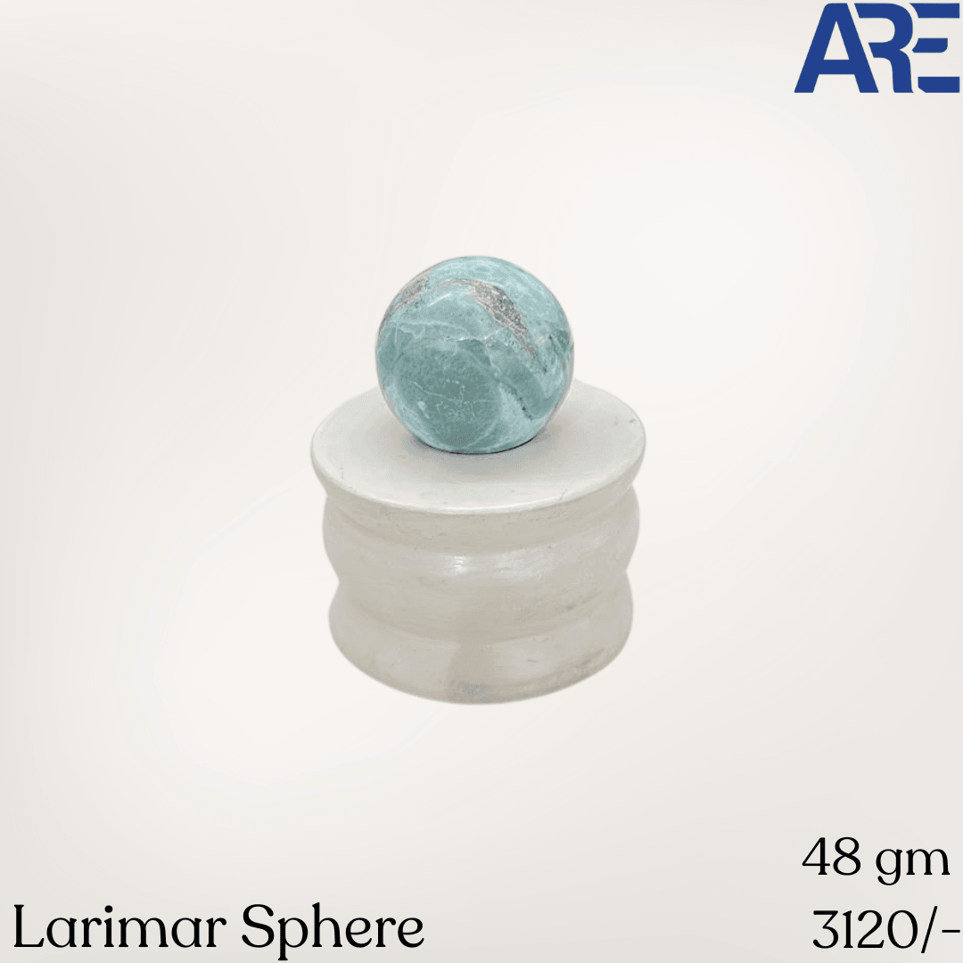 Larimar Sphere - AEORA ROCKS INDIA - Healing Crystals superstore