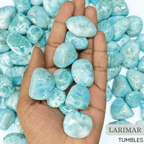 Larimar Tumble in India - Aeora Rocks - AEORA ROCKS INDIA - Healing Crystals superstore