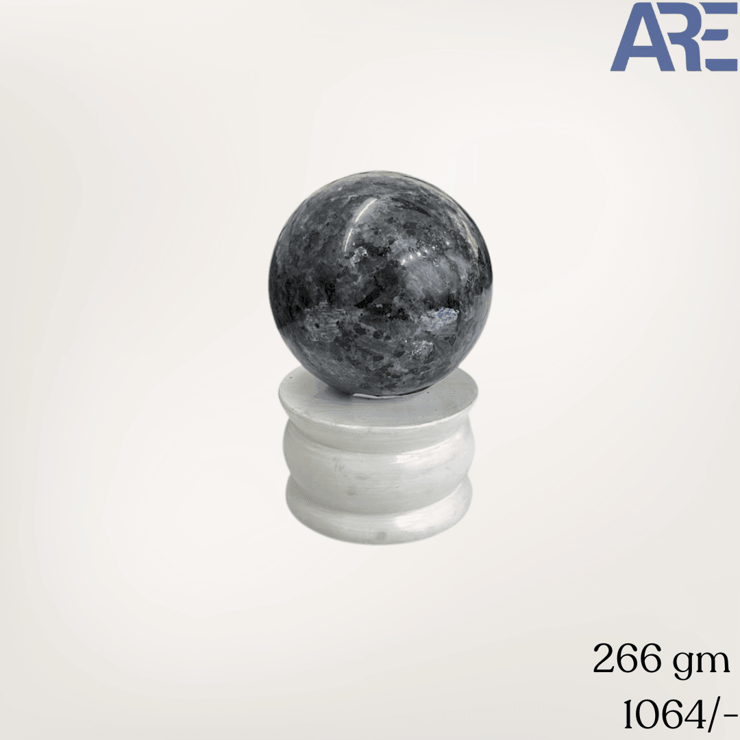 Larvakite Sphere - AEORA ROCKS INDIA - Healing Crystals superstore