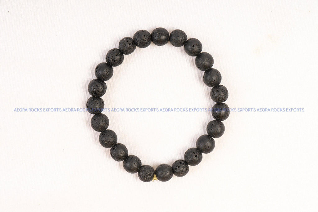 Lava Bead Bracelet - AEORA ROCKS INDIA - Healing Crystals superstore