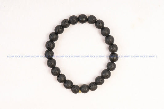 Lava Bead Bracelet - AEORA ROCKS INDIA - Healing Crystals superstore