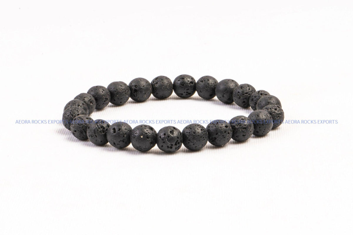 Lava Bead Bracelet - AEORA ROCKS INDIA - Healing Crystals superstore