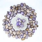 Lavender Jade Tumbled Stone - AEORA ROCKS INDIA - Healing Crystals superstore