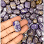 Lavender Jade Tumbled Stone - AEORA ROCKS INDIA - Healing Crystals superstore