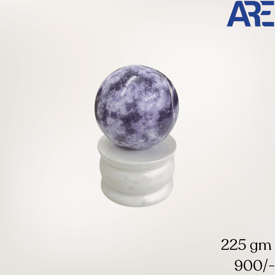 Lepidolite Sphere - AEORA ROCKS INDIA - Healing Crystals superstore