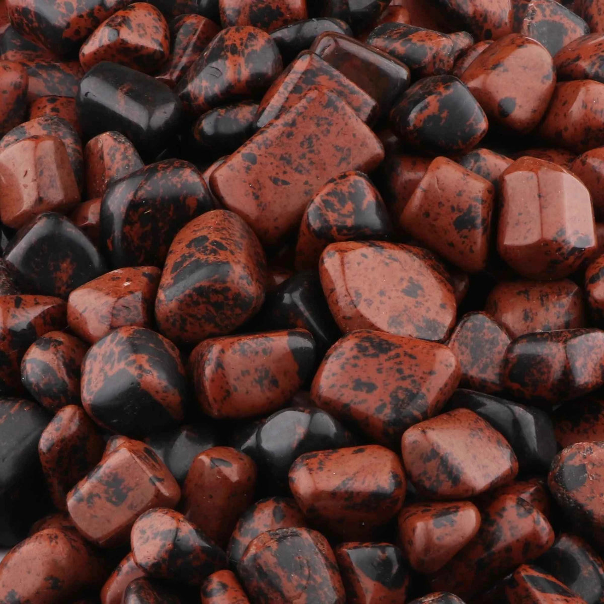 Mahogany Obsidian Tumbled Stone in India - Aeora Rocks
