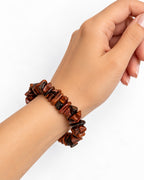 Mahogany Obsidian Chips Bracelet | Aeora Rocks