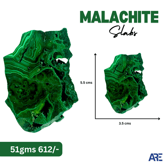 Malachite Slabs - AEORA ROCKS INDIA - Healing Crystals superstore