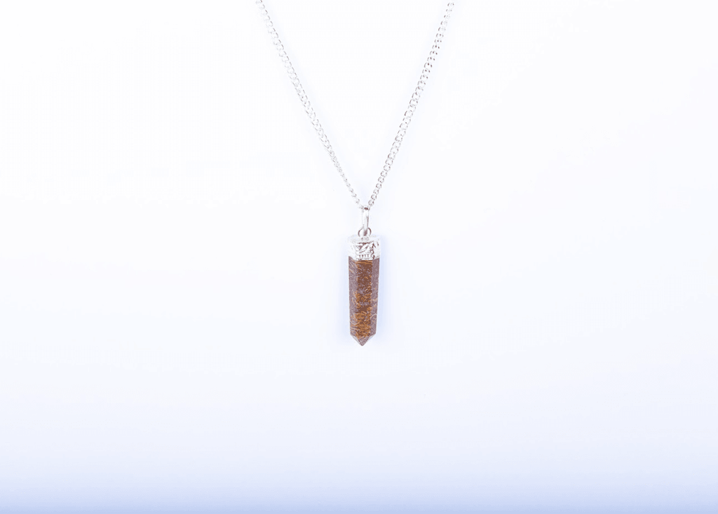 Mariyam Jasper Single Point Pendant - AEORA ROCKS INDIA - Healing Crystals superstore