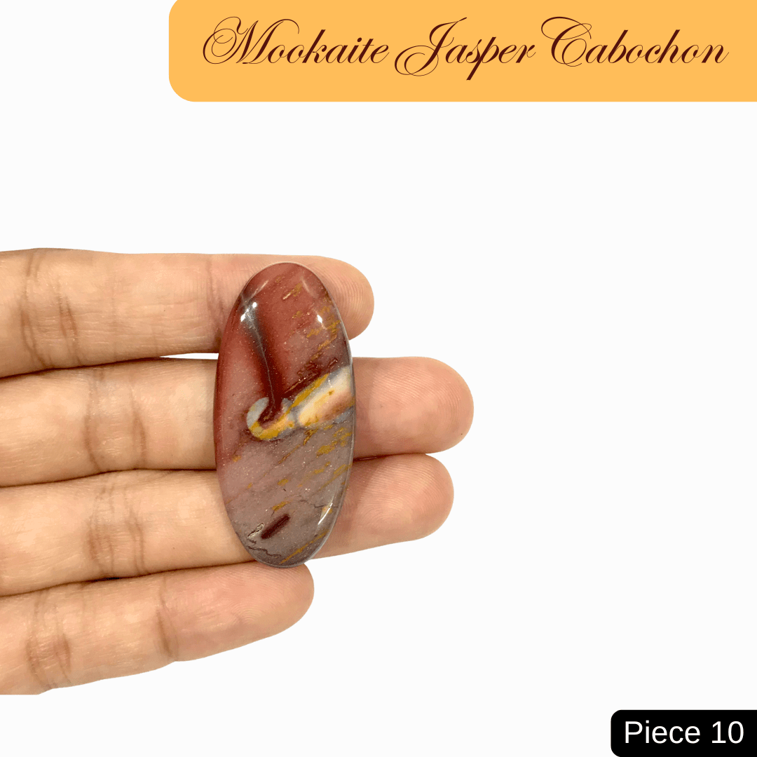Mookaite Jasper Cabochons - AEORA ROCKS INDIA - Healing Crystals superstore