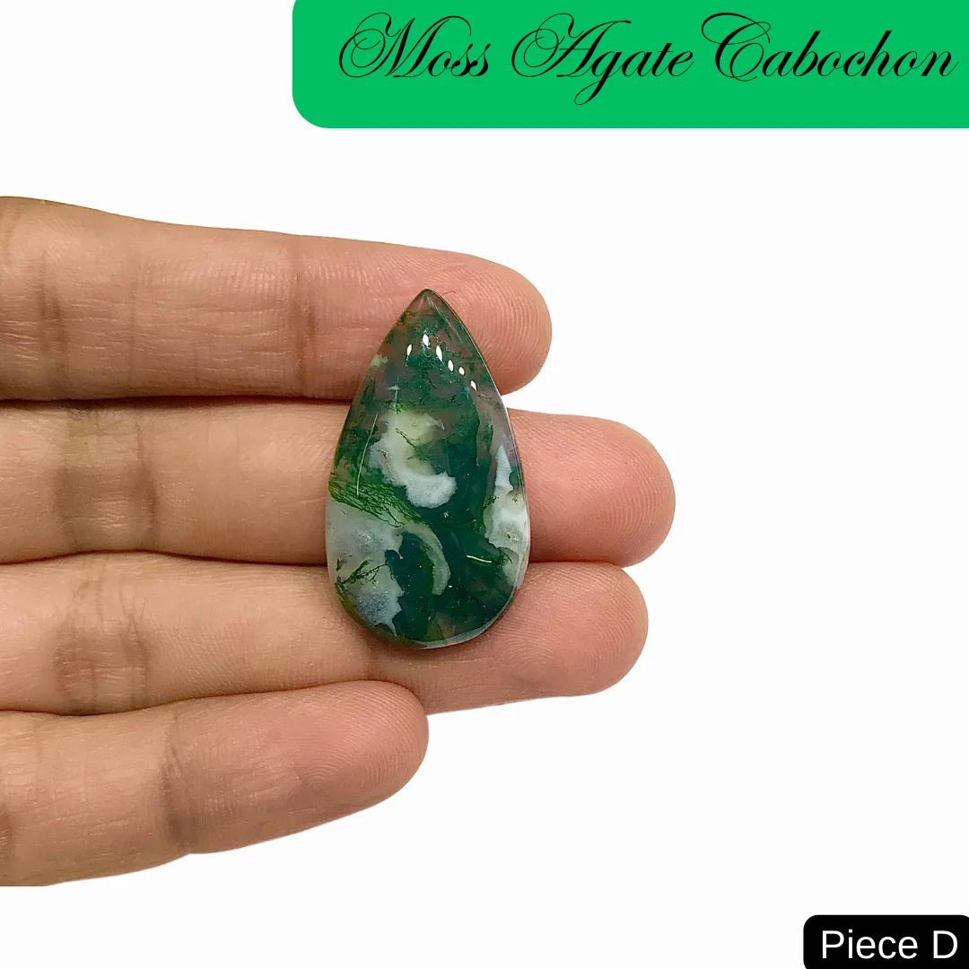 Moss Agate Cabochons in India - Aeora Rocks - AEORA ROCKS INDIA - Healing Crystals superstore