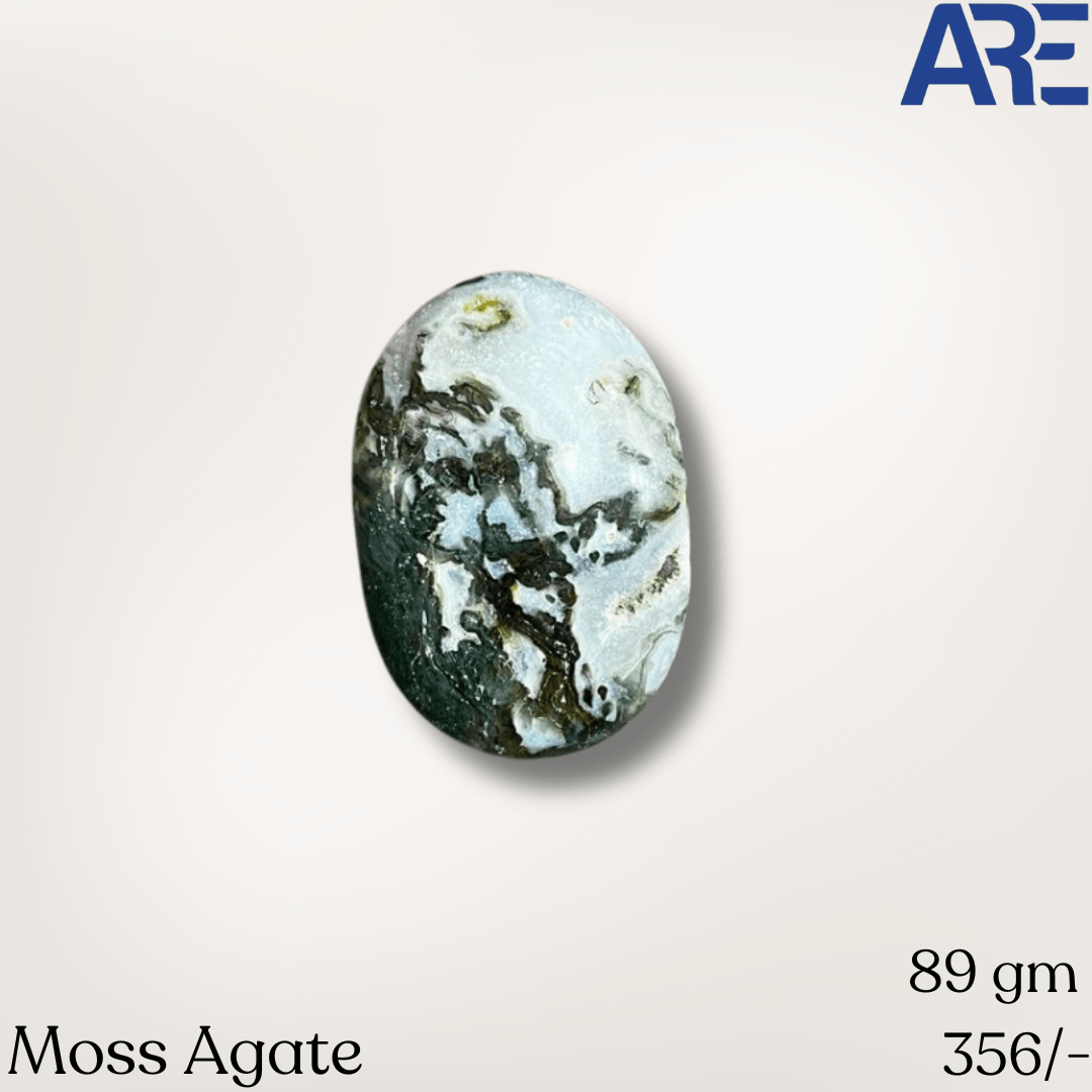 Moss Agate Palmstone - AEORA ROCKS INDIA - Healing Crystals superstore