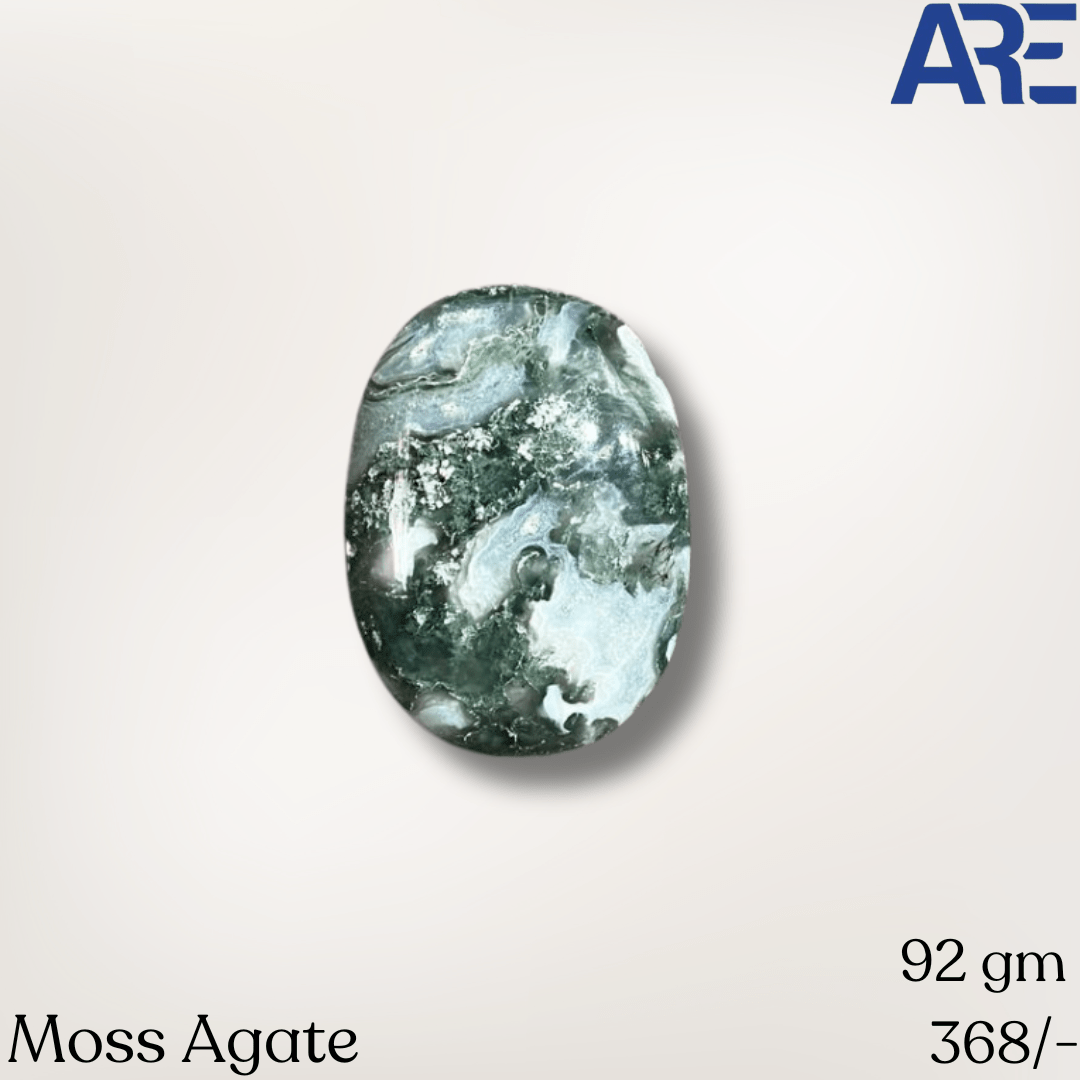 Moss Agate Palmstone - AEORA ROCKS INDIA - Healing Crystals superstore