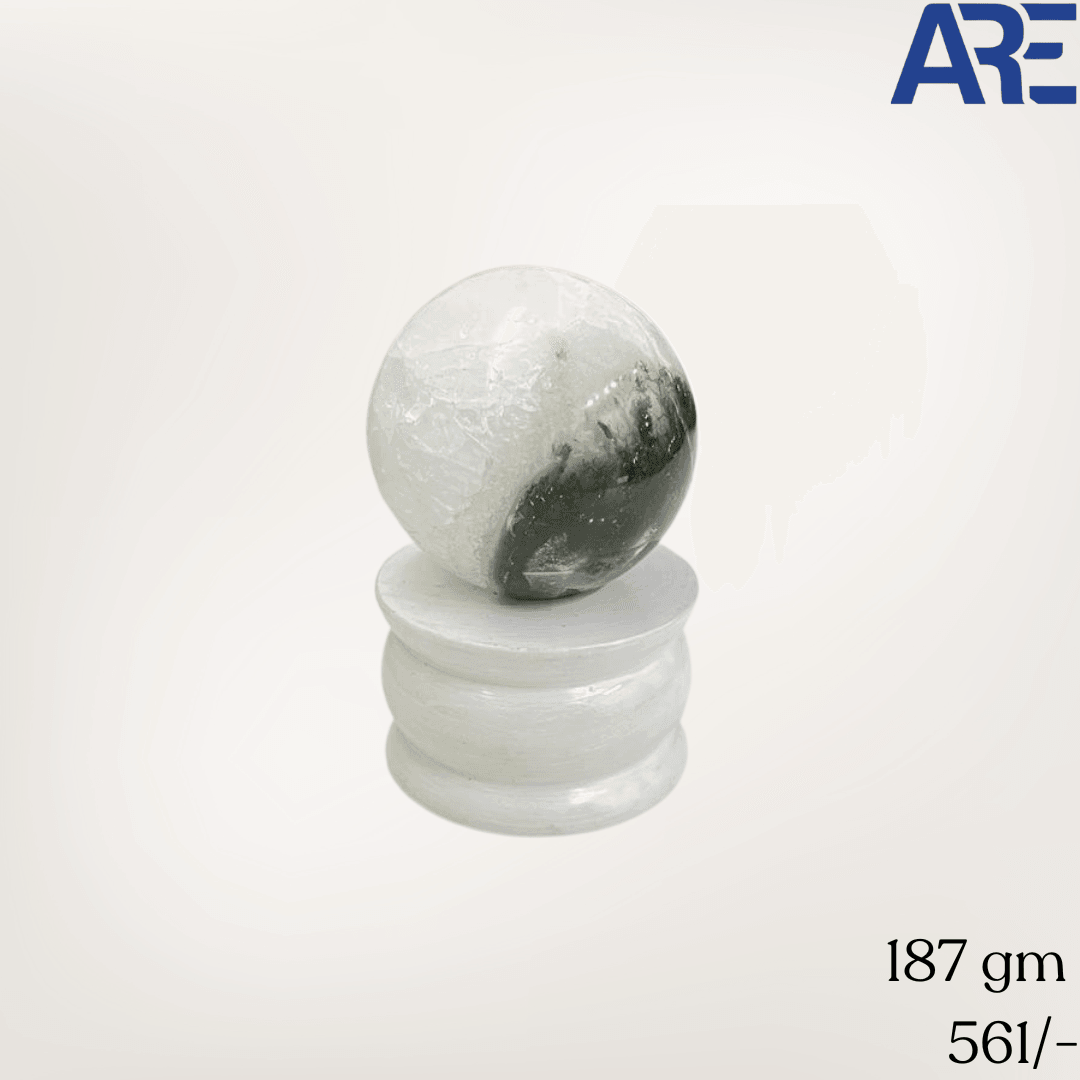 Moss Agate Sphere - AEORA ROCKS INDIA - Healing Crystals superstore