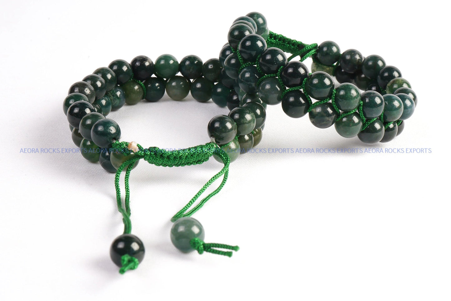 Moss Agate String Bracelet in India - Aeora Rocks - AEORA ROCKS INDIA - Healing Crystals superstore