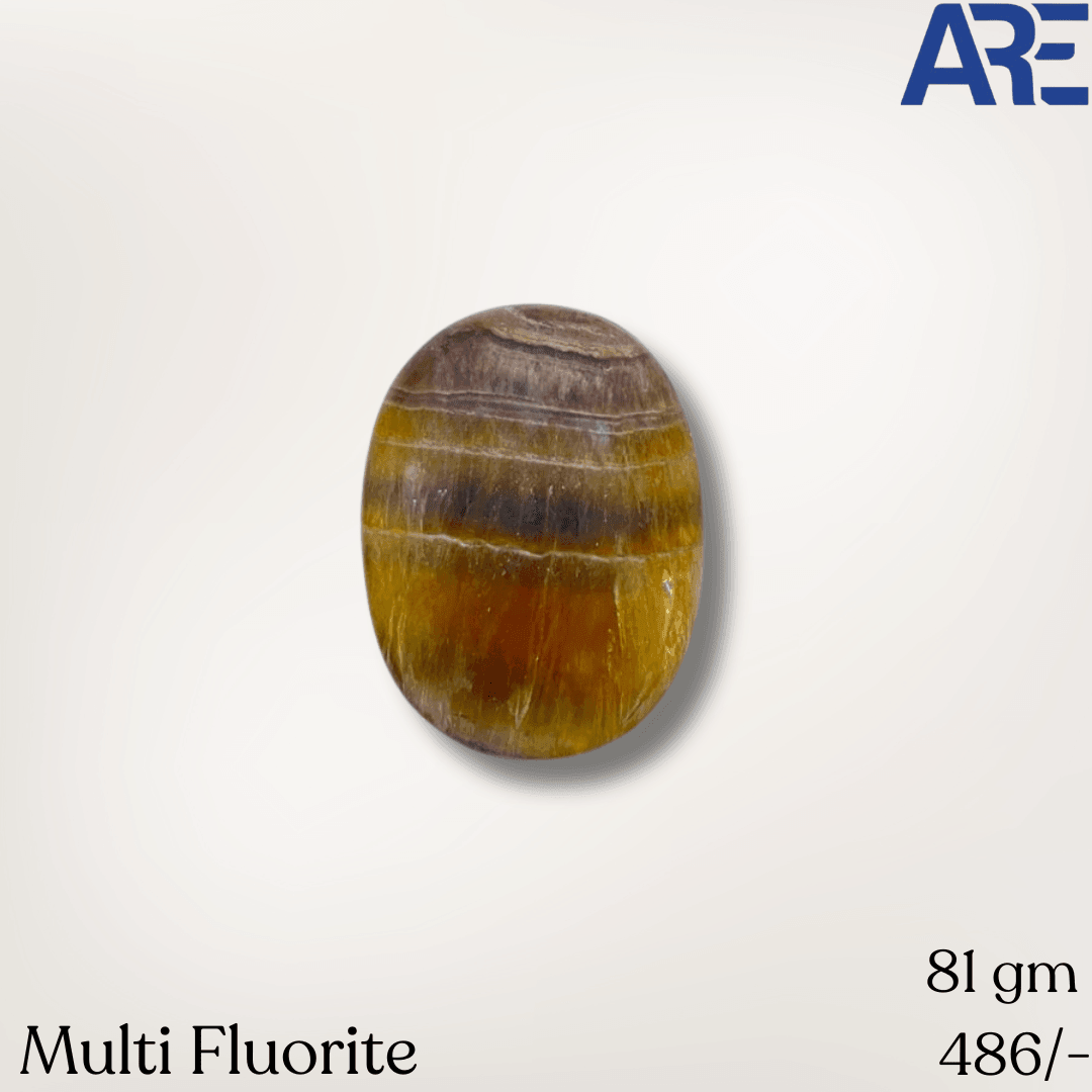 Multi Fluorite Palmstone - AEORA ROCKS INDIA - Healing Crystals superstore