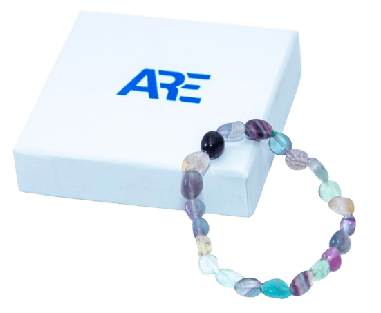 Multi Fluorite Tumbled Bracelet - AEORA ROCKS INDIA - Healing Crystals superstore