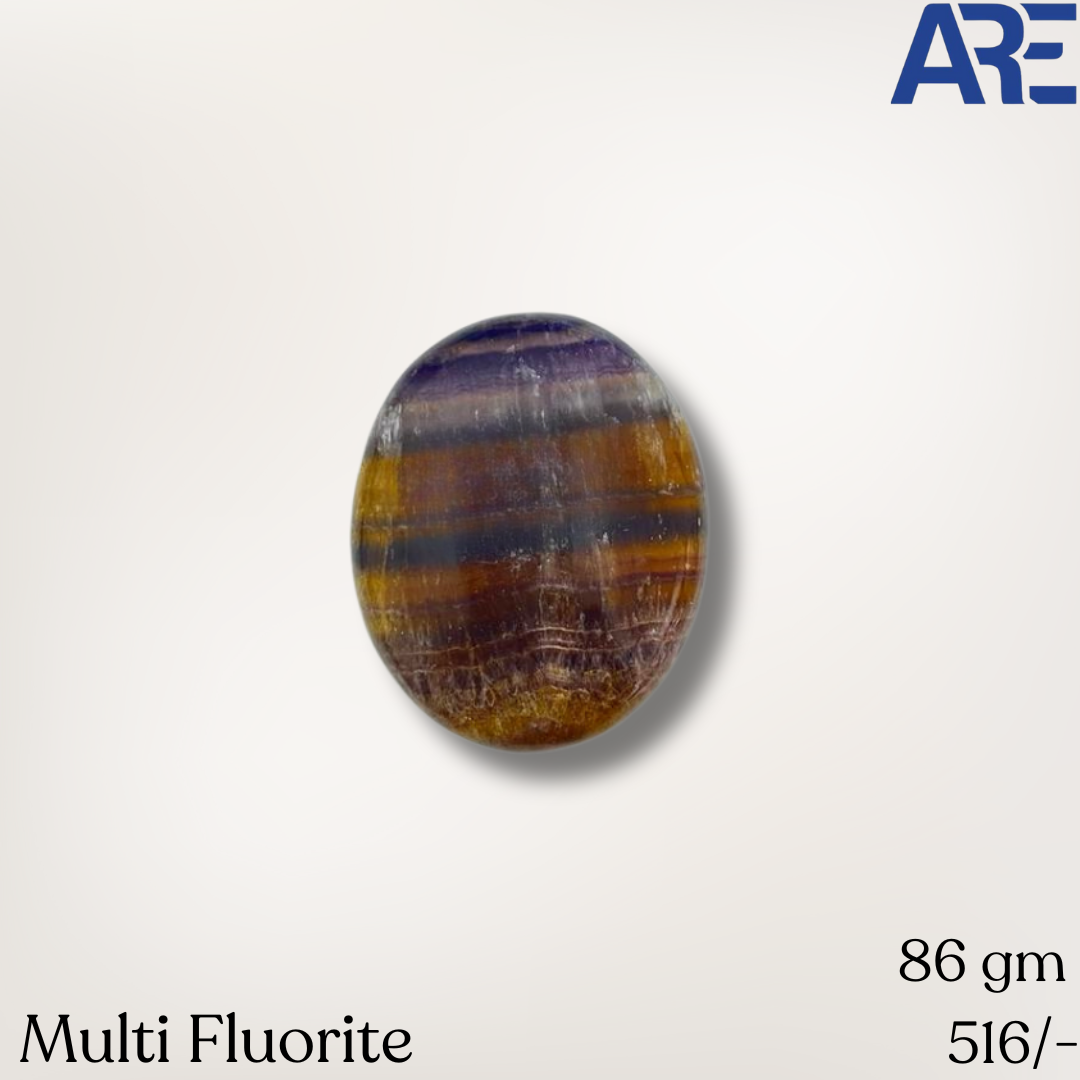 Multi Fluorite Palmstone