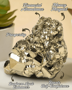 Natural Pyrite Cluster in India - Aeora Rocks - AEORA ROCKS INDIA - Healing Crystals superstore