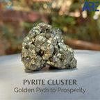 Natural Pyrite Cluster in India - Aeora Rocks - AEORA ROCKS INDIA - Healing Crystals superstore