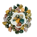 Ocean Jasper Tumbled Stone - AEORA ROCKS INDIA - Healing Crystals superstore