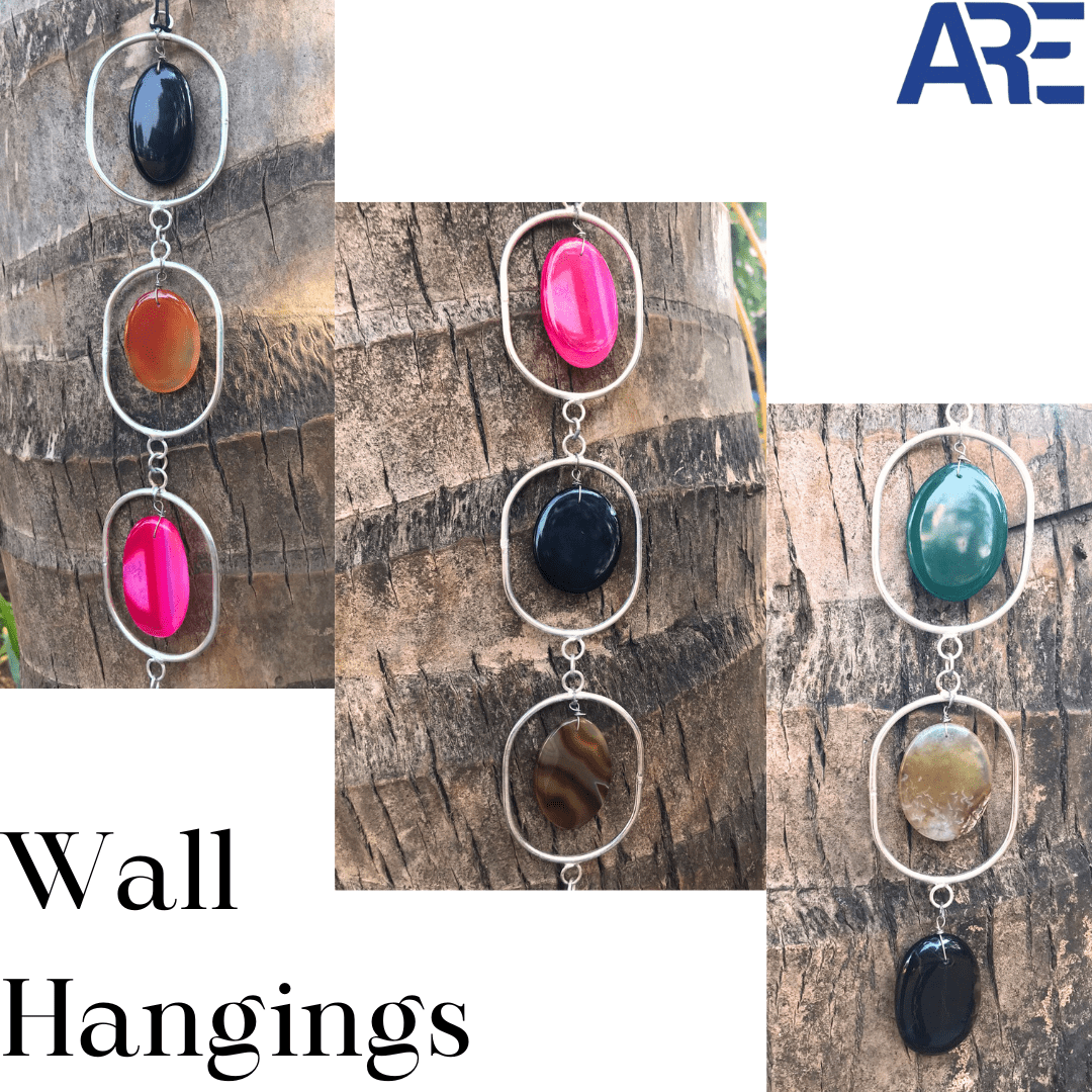 Onyx Oval Shaped Wall Hangings in India - Aeora Rocks - AEORA ROCKS INDIA - Healing Crystals superstore