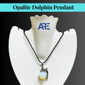 Opalite Dolphin Pendant - AEORA ROCKS INDIA - Healing Crystals superstore
