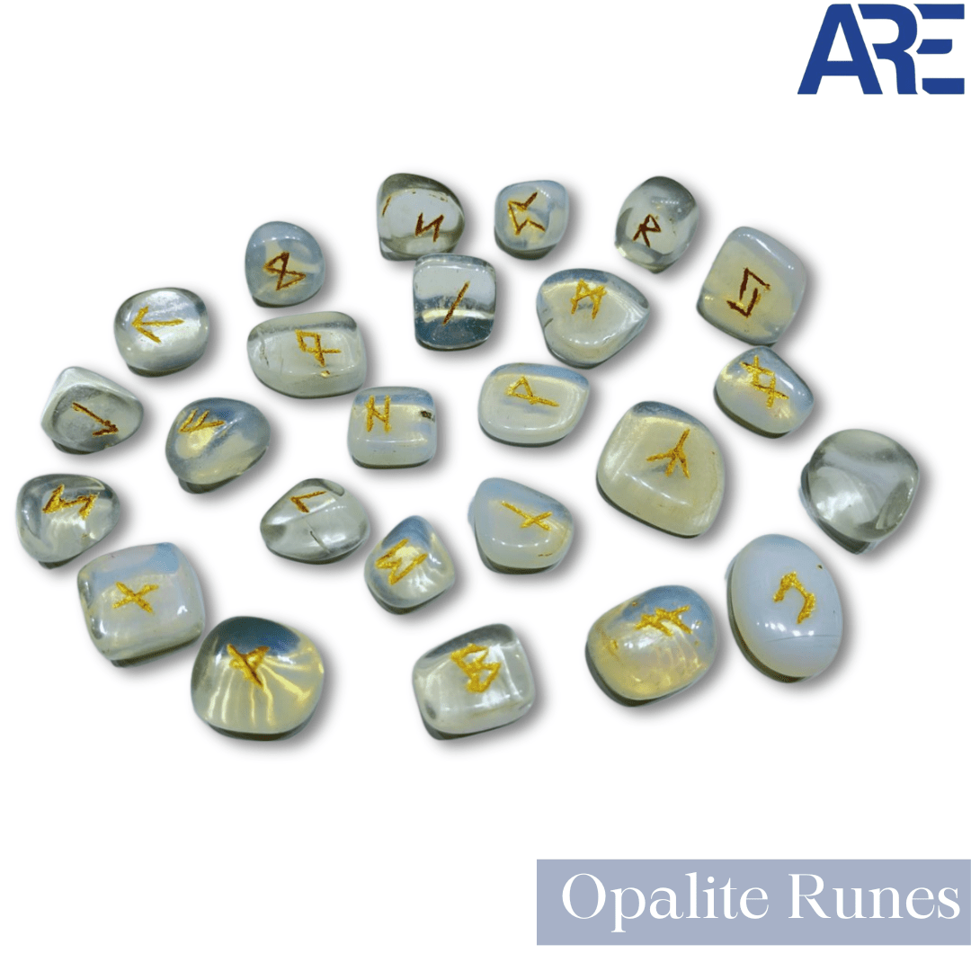 Opalite Runes in India - Aeora Rocks - AEORA ROCKS INDIA - Healing Crystals superstore