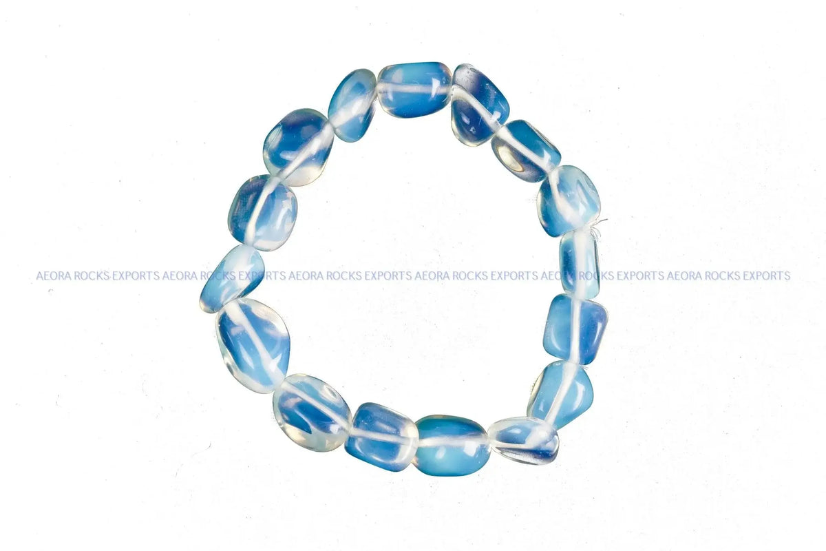 Opalite Tumbled Bracelet in India - Aeora Rocks - AEORA ROCKS INDIA - Healing Crystals superstore
