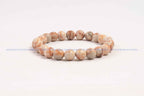 Panther Jasper 8mm Bead Bracelet in India - Aeora Rocks