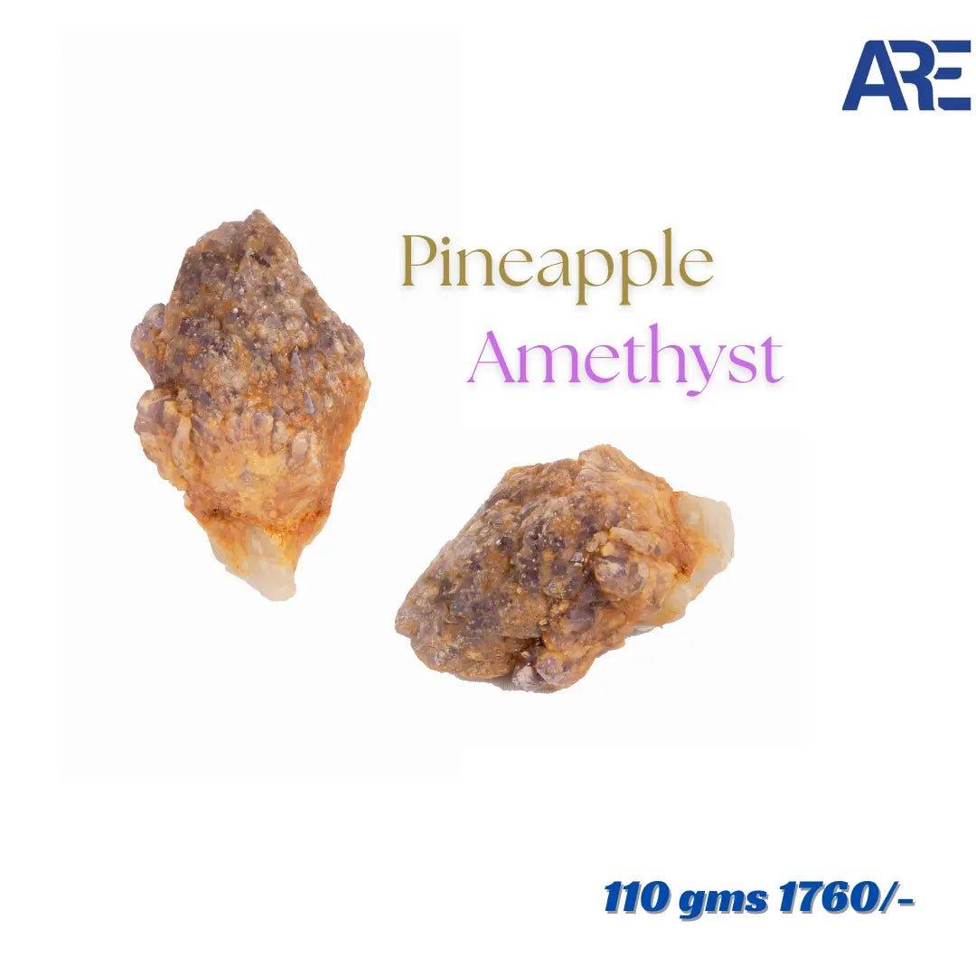 Pineapple Amethyst - AEORA ROCKS INDIA - Healing Crystals superstore