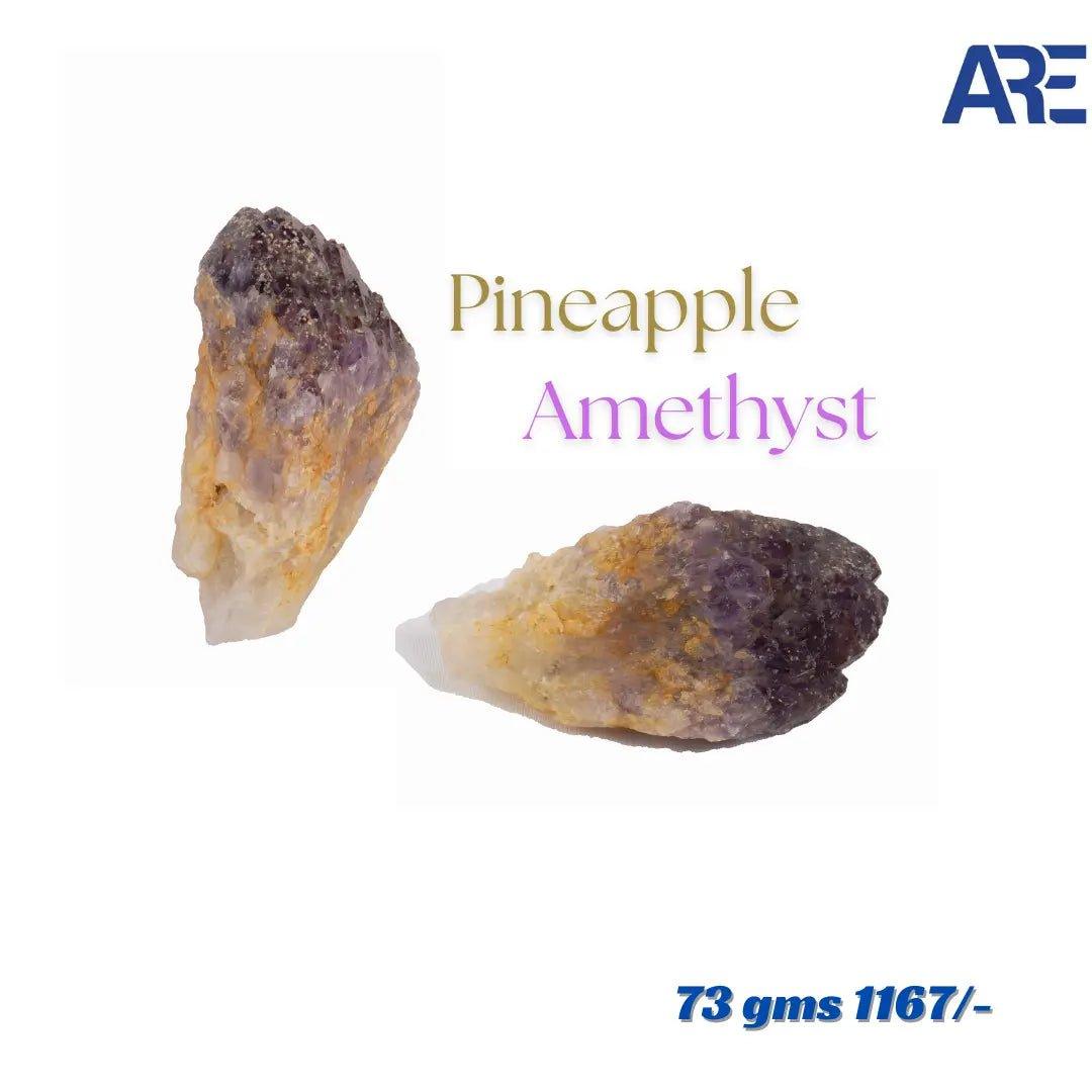 Pineapple Amethyst - AEORA ROCKS INDIA - Healing Crystals superstore