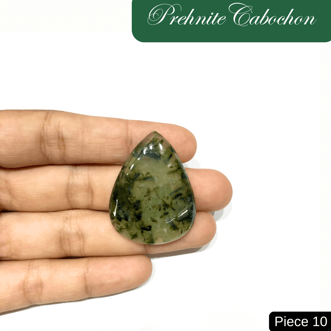 Prehnite Cabochons - AEORA ROCKS INDIA - Healing Crystals superstore